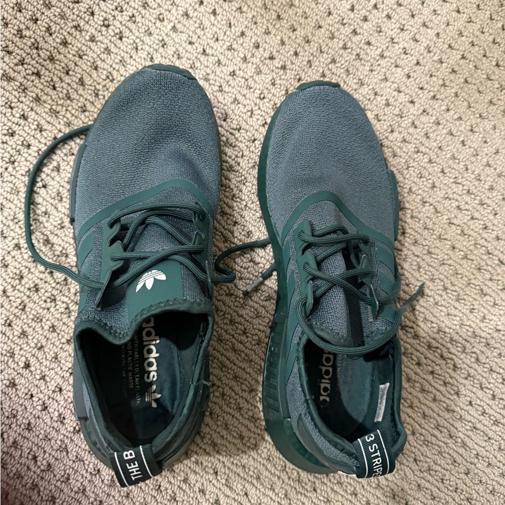 Adidas Men's Dark Green Sneakers